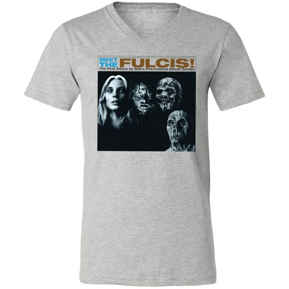Unisex V-Neck T-Shirt - J26RGWF9 - Athletic Heather - 7