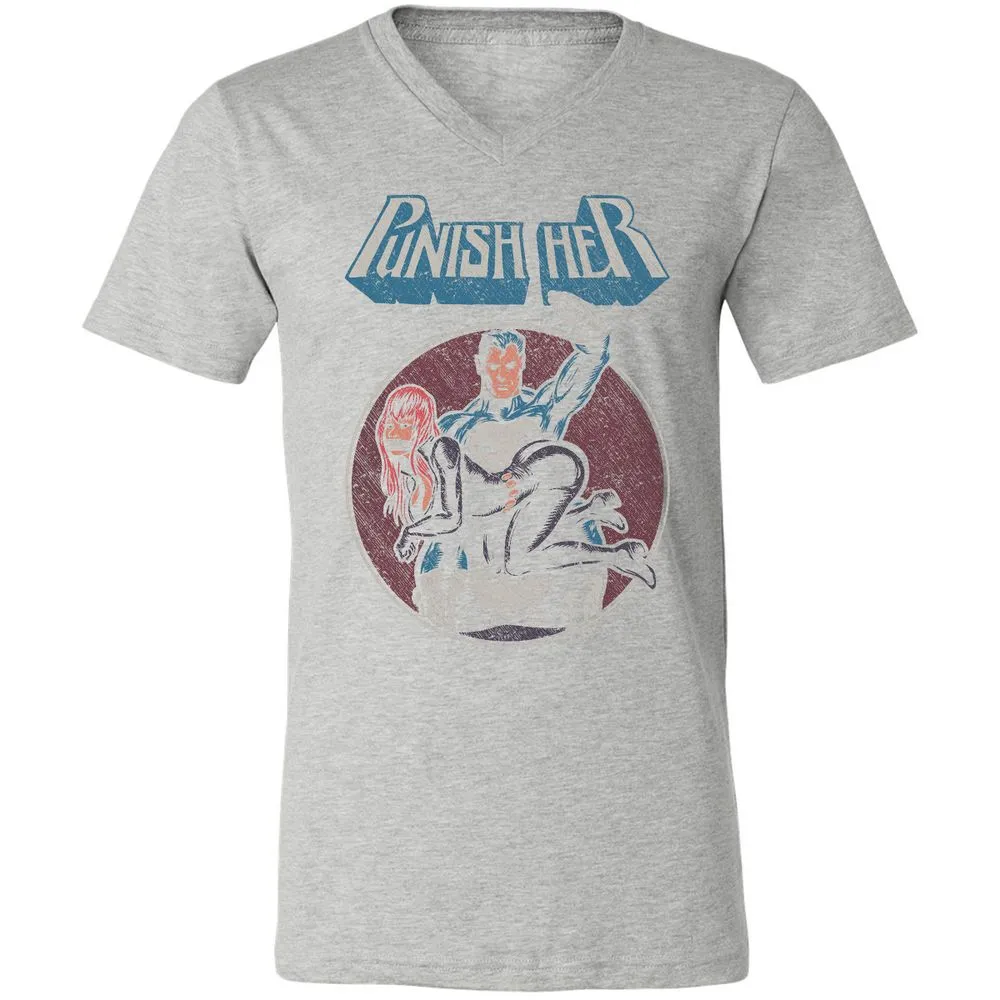 Unisex V-Neck T-Shirt - RTK27H64 - Athletic Heather - 7