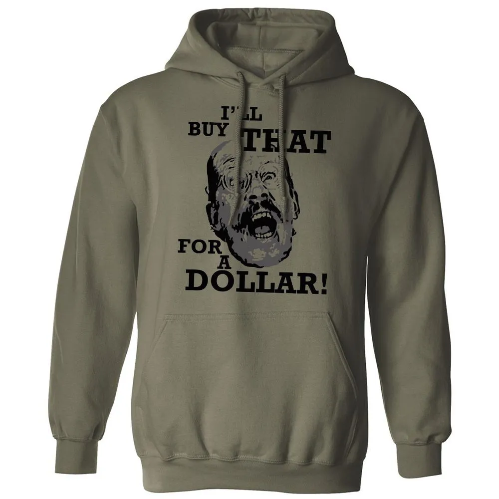 Classic Unisex Hoodie - M1DCR555 - Military Green - 4