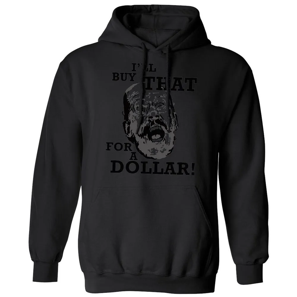 Classic Unisex Hoodie - M1DCR555 - Black - 11