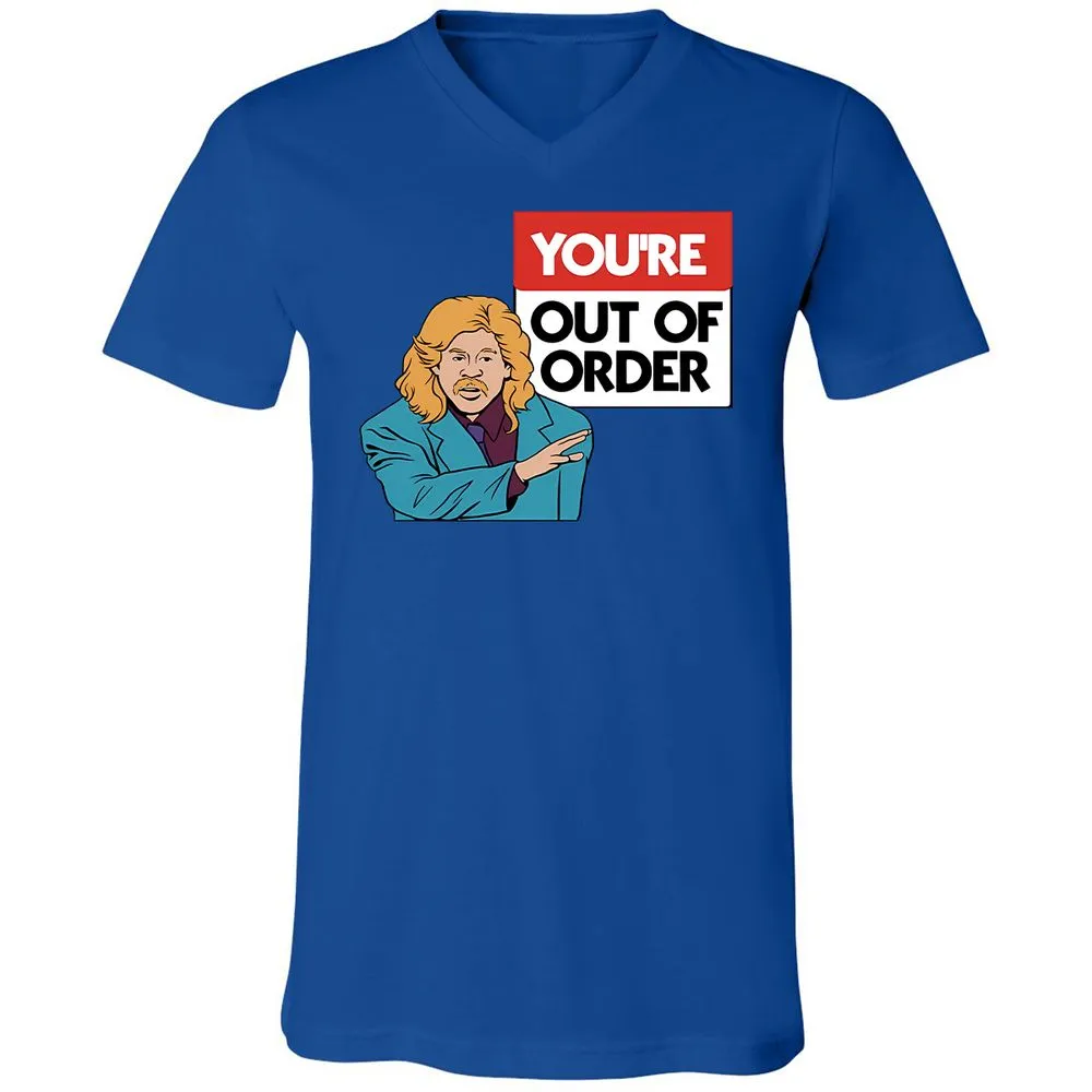 Unisex V-Neck T-Shirt - WUT31Q3H - True Royal - 4