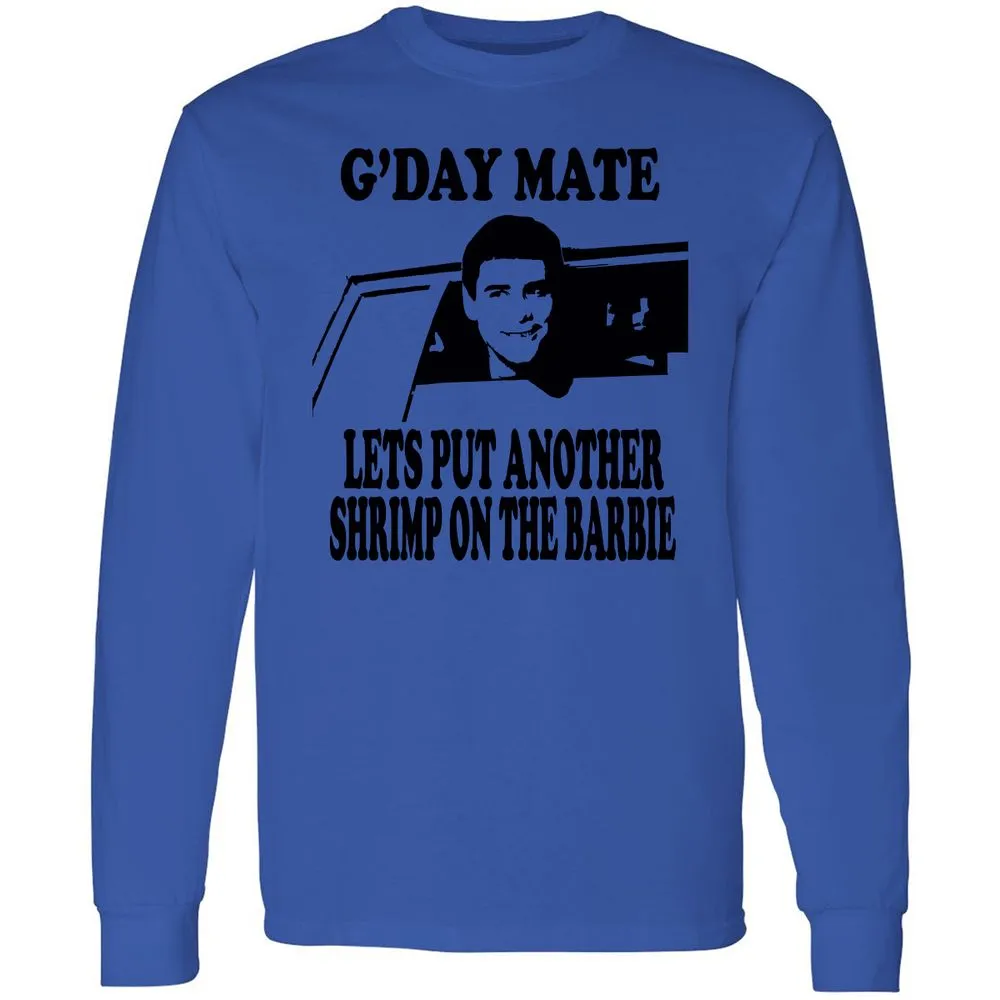 Long Sleeve T-Shirt - YZ6R18RM - Royal - 4