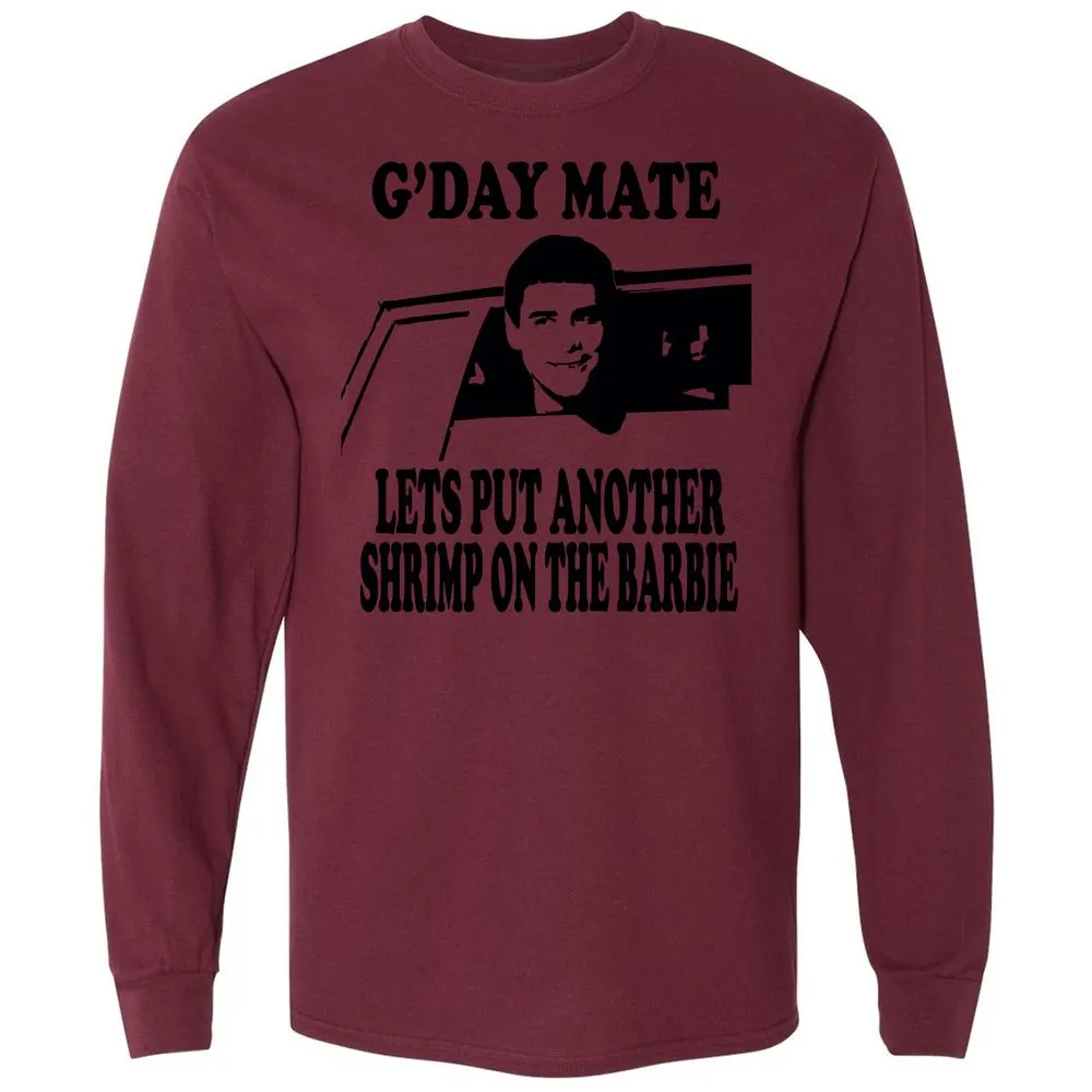 Long Sleeve T-Shirt - YZ6R18RM - Maroon - 11