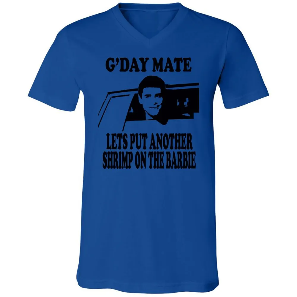 Unisex V-Neck T-Shirt - 4LD122VM - True Royal - 4