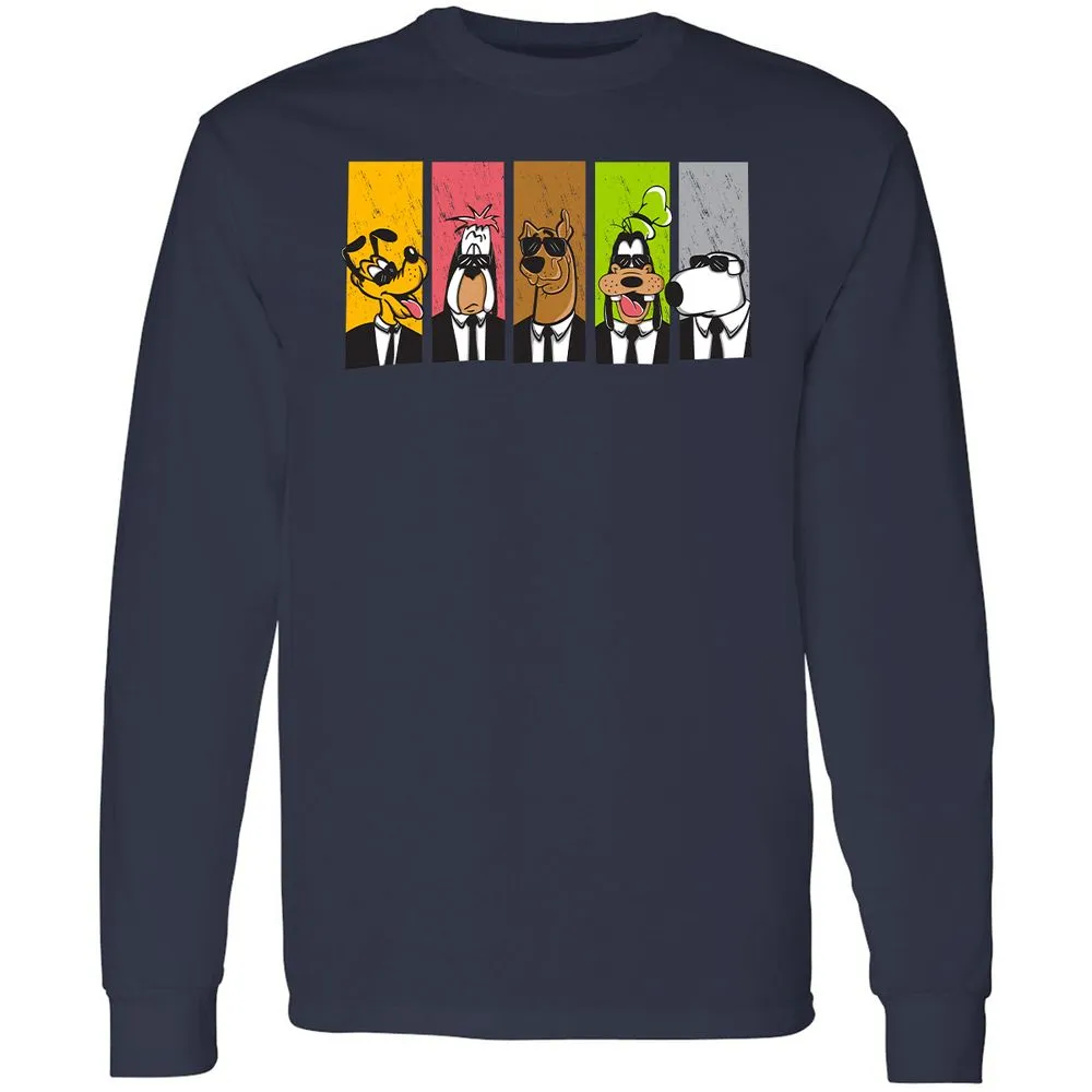Long Sleeve T-Shirt - DFBTKDF2 - Navy - 2
