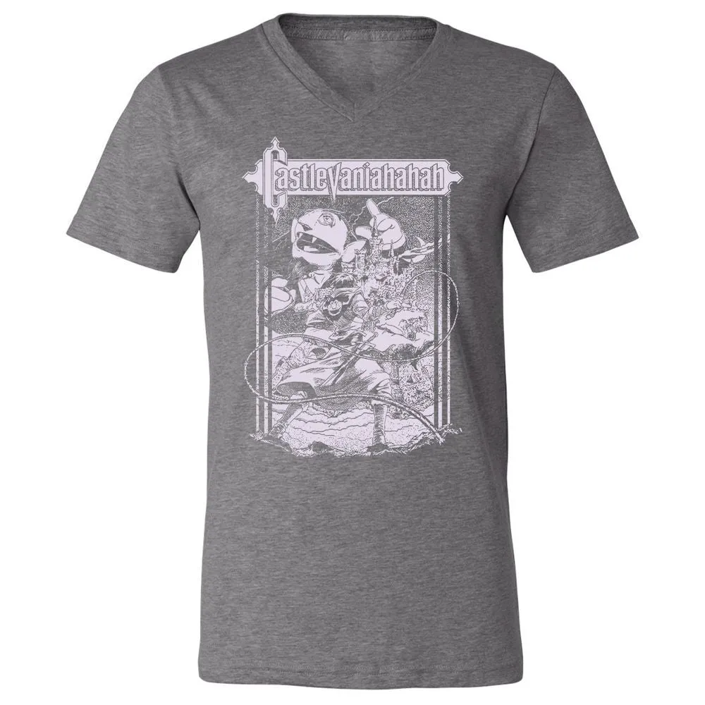 Unisex V-Neck T-Shirt - UL187RWZ - Deep Heather - 13