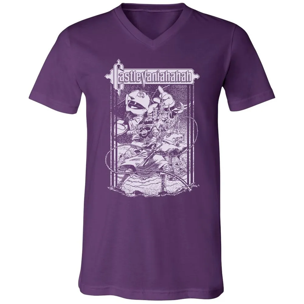 Unisex V-Neck T-Shirt - UL187RWZ - Team Purple - 9