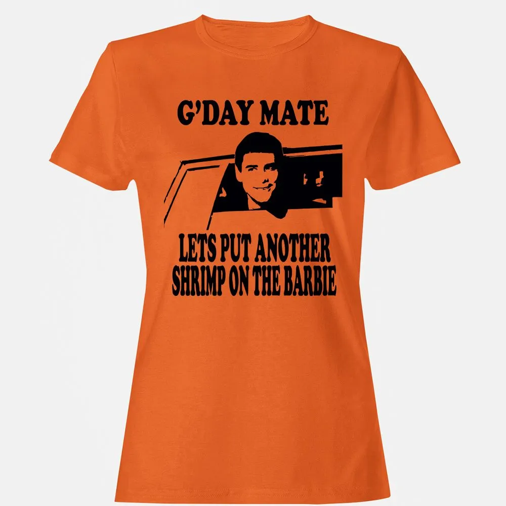 Women's T-Shirt - B2SS7HZL - Orange - 11