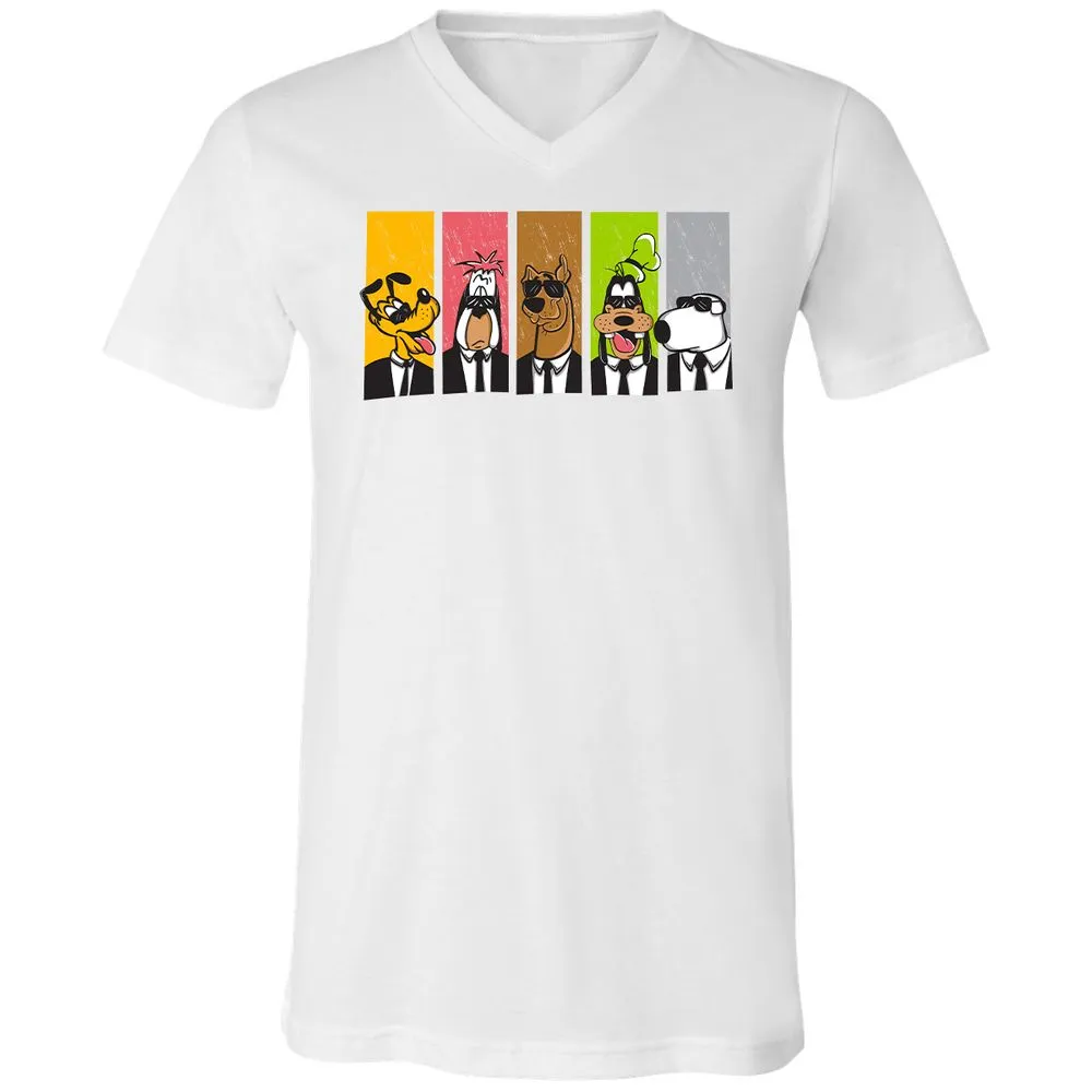 Unisex V-Neck T-Shirt - WE5EXC8M - White - 5
