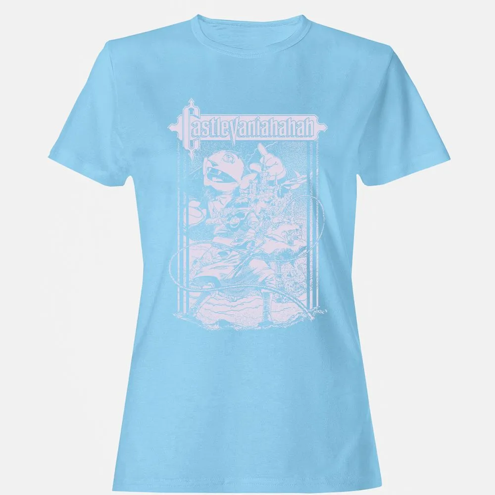 Women's T-Shirt - EHH1G7KX - Light Blue - 8