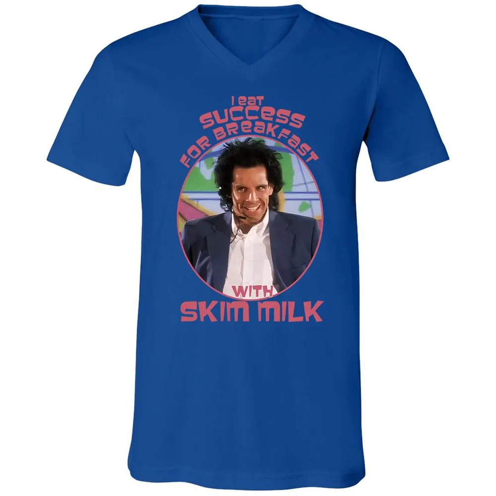 Unisex V-Neck T-Shirt - SY5DG28J - True Royal - 4