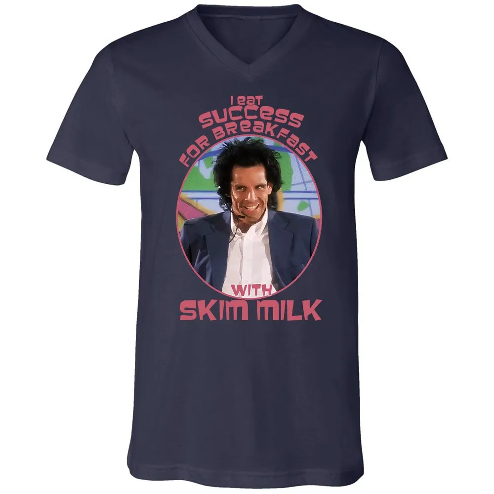 Unisex V-Neck T-Shirt - SY5DG28J - Navy - 9