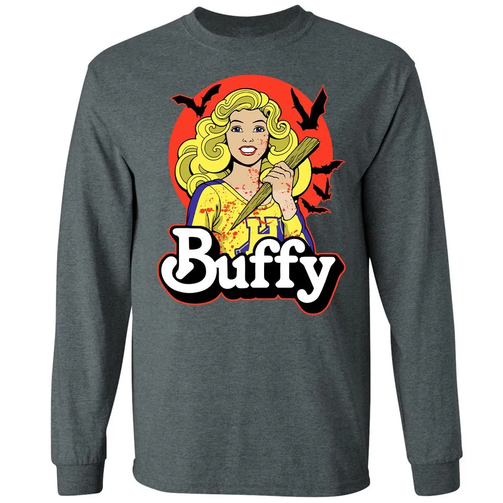 Long Sleeve T-Shirt - 9HU9FTLQ - Dark Heather - 15