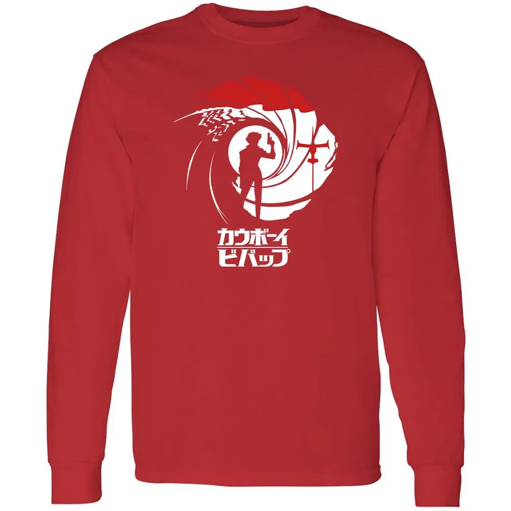 Long Sleeve T-Shirt - LCUDYUJ9 - Red - 14