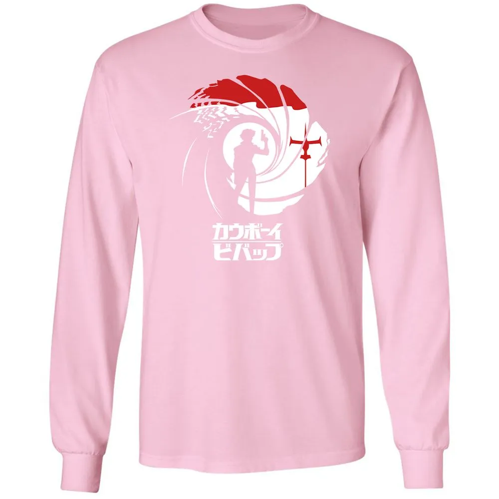 Long Sleeve T-Shirt - LCUDYUJ9 - Light Pink - 3