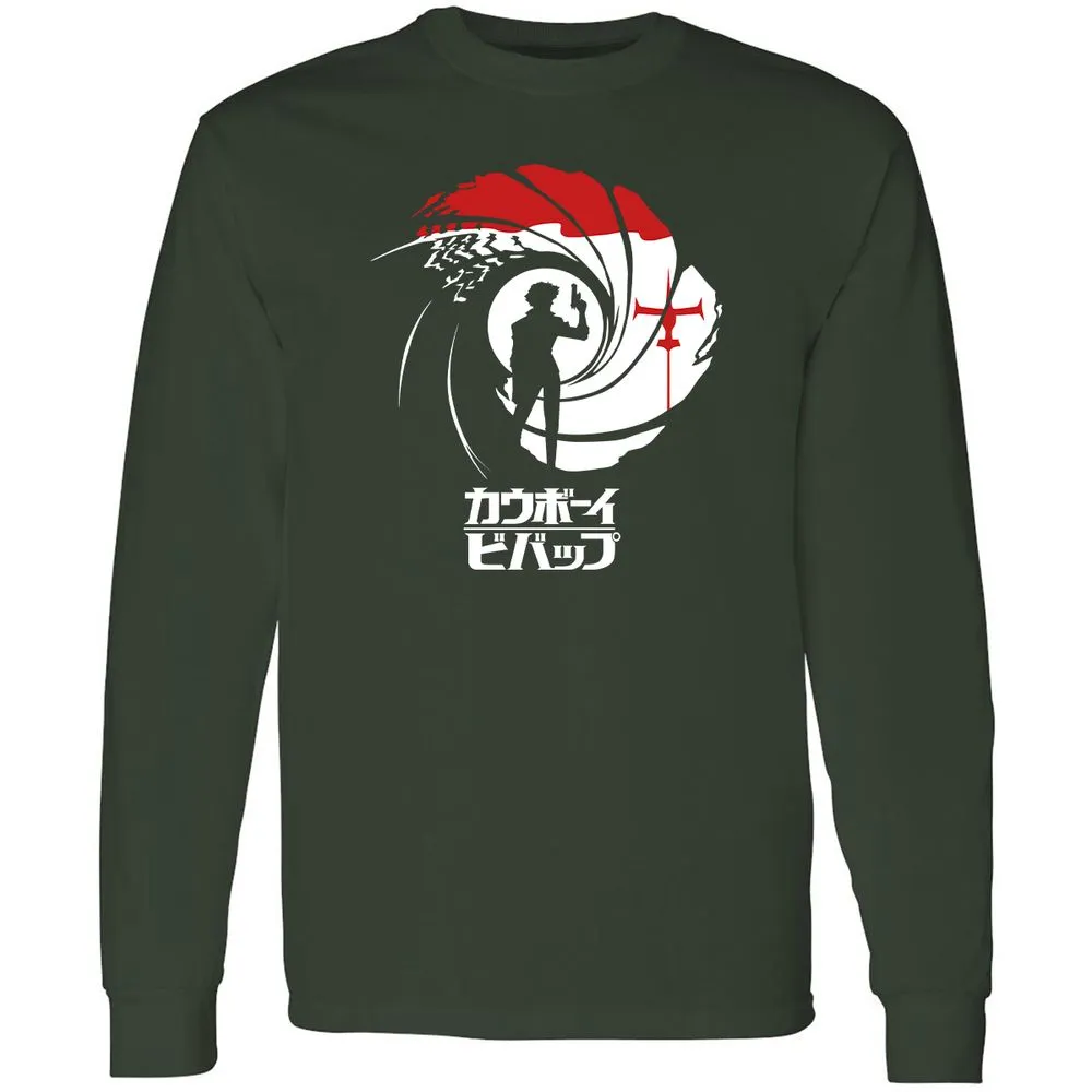 Long Sleeve T-Shirt - LCUDYUJ9 - Forest Green - 4