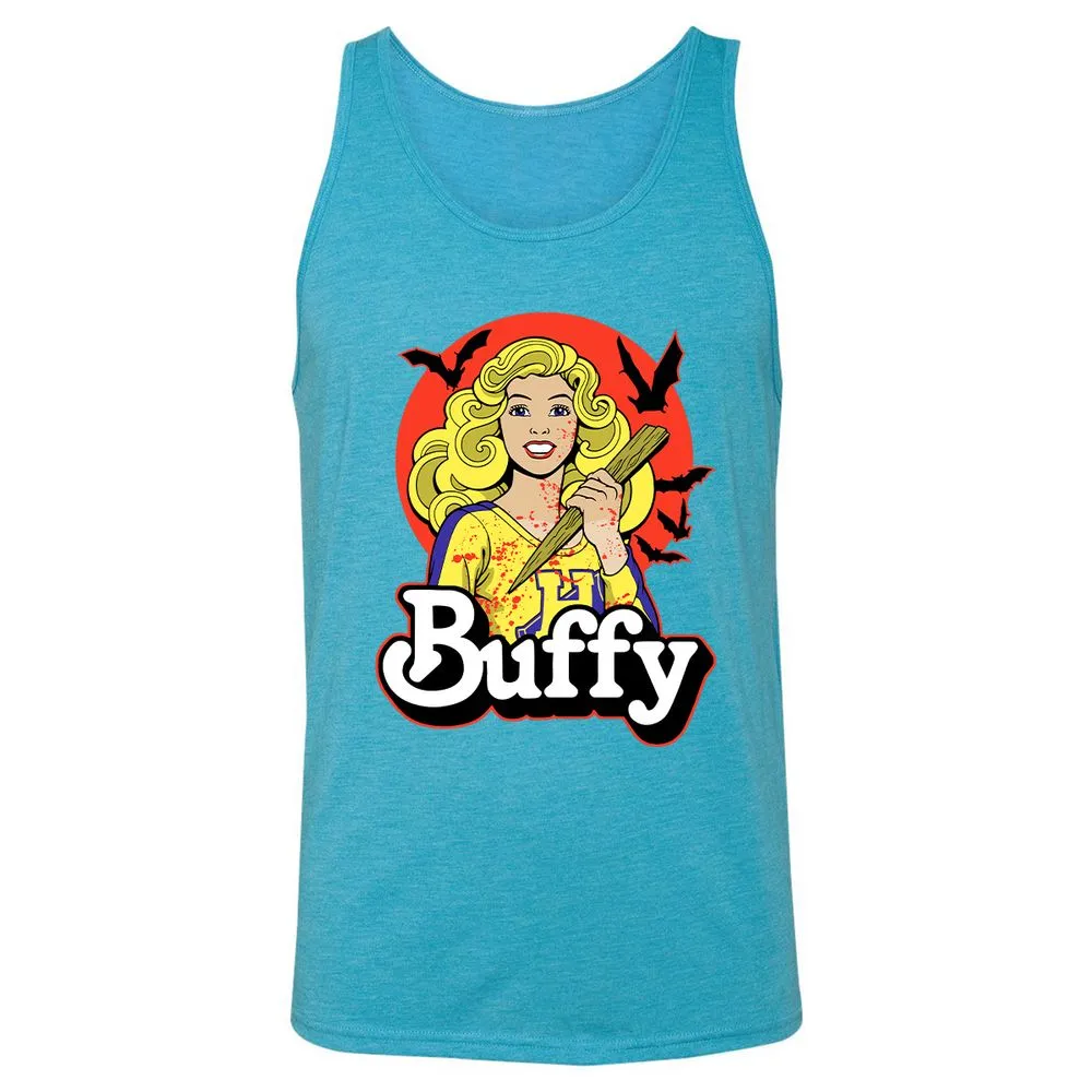 Unisex Jersey Tank - SM17YN9Q - Aqua Triblend - 3
