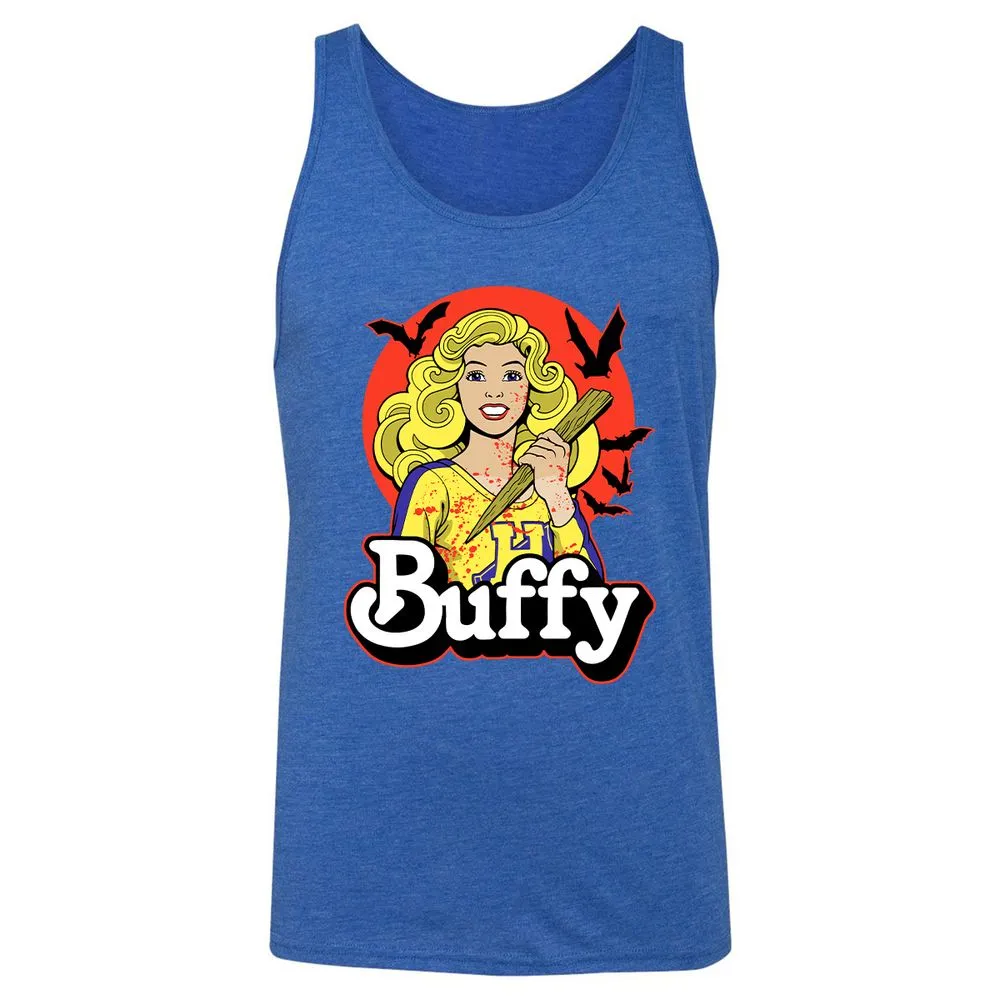 Unisex Jersey Tank - SM17YN9Q - True Royal Triblend - 12