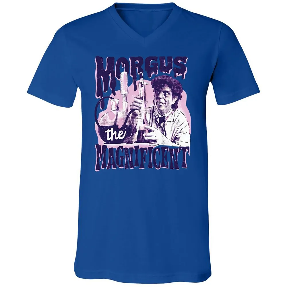 Unisex V-Neck T-Shirt - LPNAFFMB - True Royal - 4