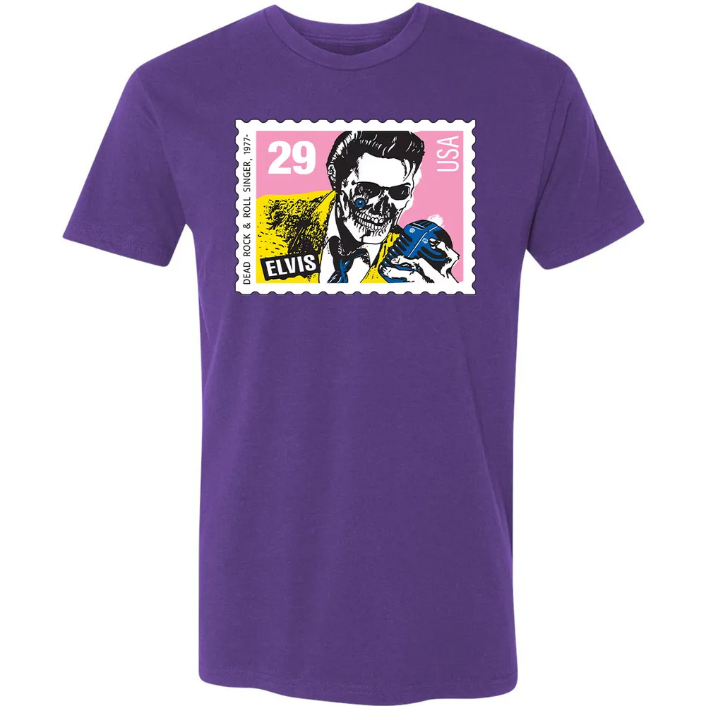 Horror Elvis Presley stamp Premium Unisex T-Shirt - 6