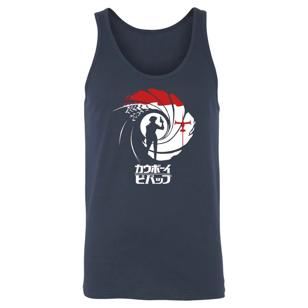 Unisex Jersey Tank - 8VUJ9TVY - Navy - 2