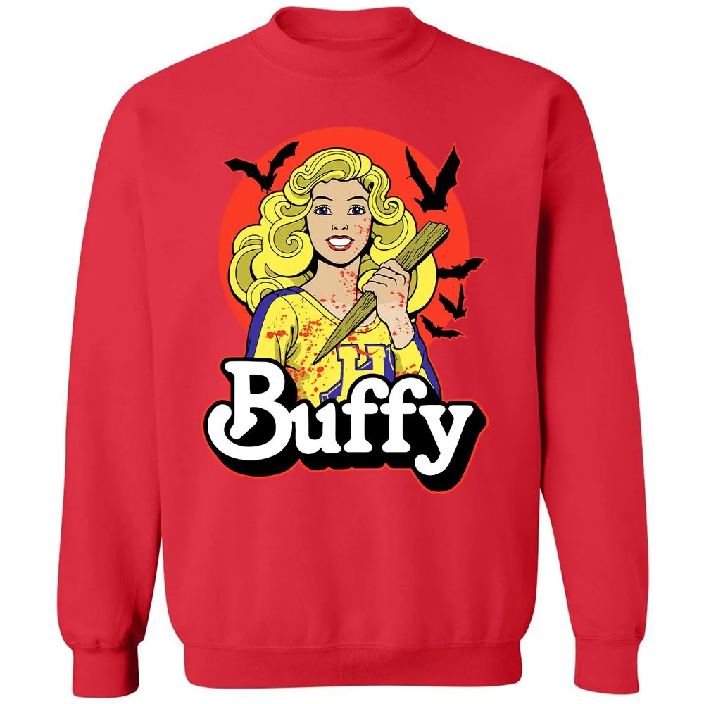 Classic Unisex Sweatshirt - 1WQF57ZV - Red - 5