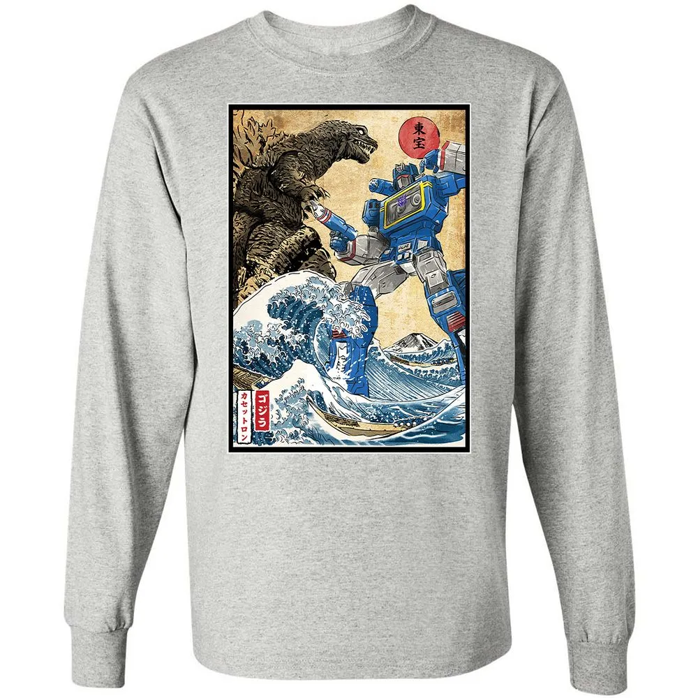 Long Sleeve T-Shirt - 1PSNTQPL - Ash - 7