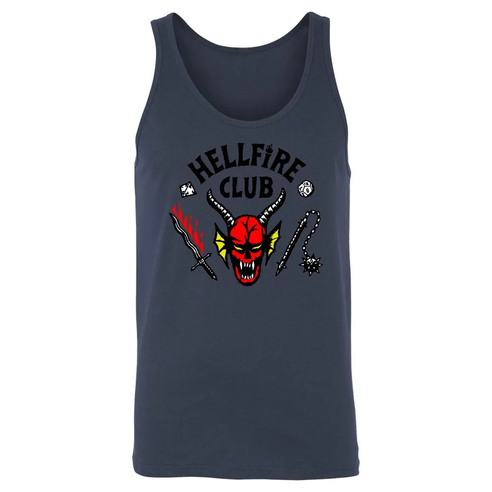 Unisex Jersey Tank - FL7YMRV5 - Navy - 2