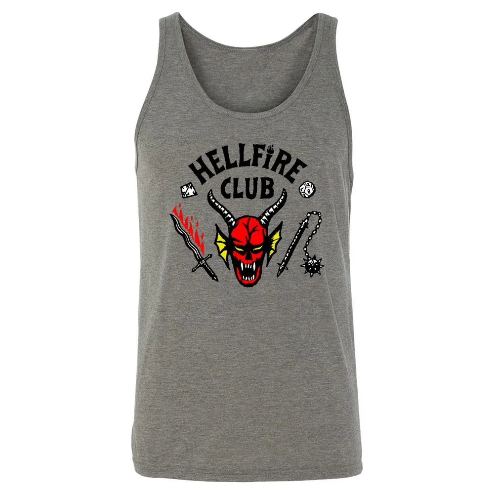 Unisex Jersey Tank - FL7YMRV5 - Grey Triblend - 8
