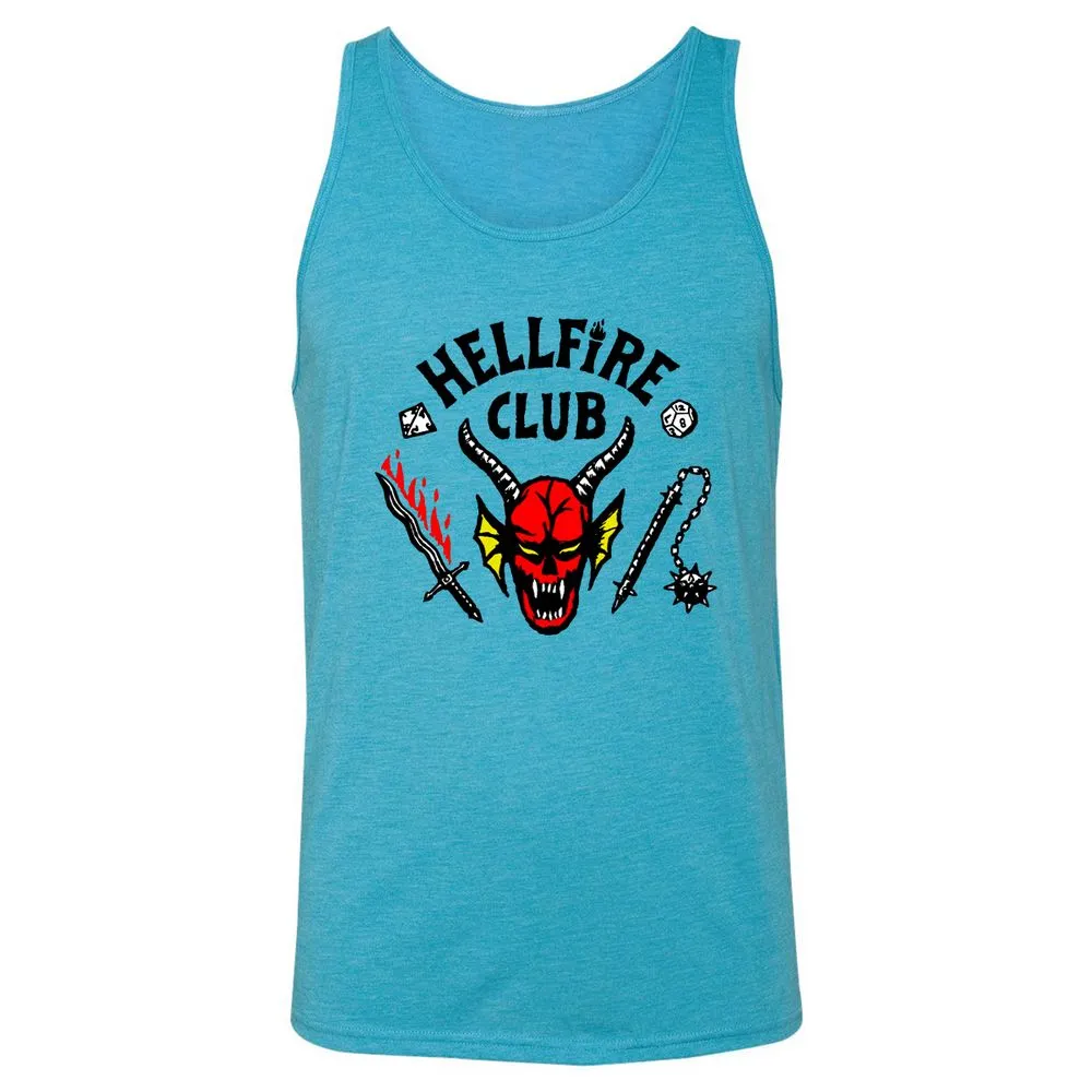 Unisex Jersey Tank - FL7YMRV5 - Aqua Triblend - 3