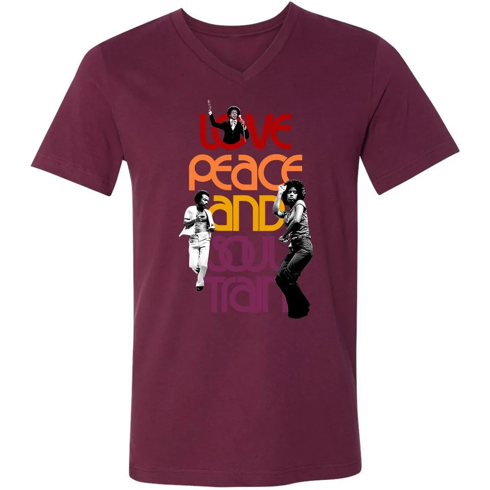 Unisex V-Neck T-Shirt - VNL533L2 - Maroon - 6