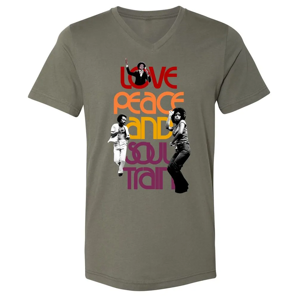 Unisex V-Neck T-Shirt - VNL533L2 - Military Green - 10