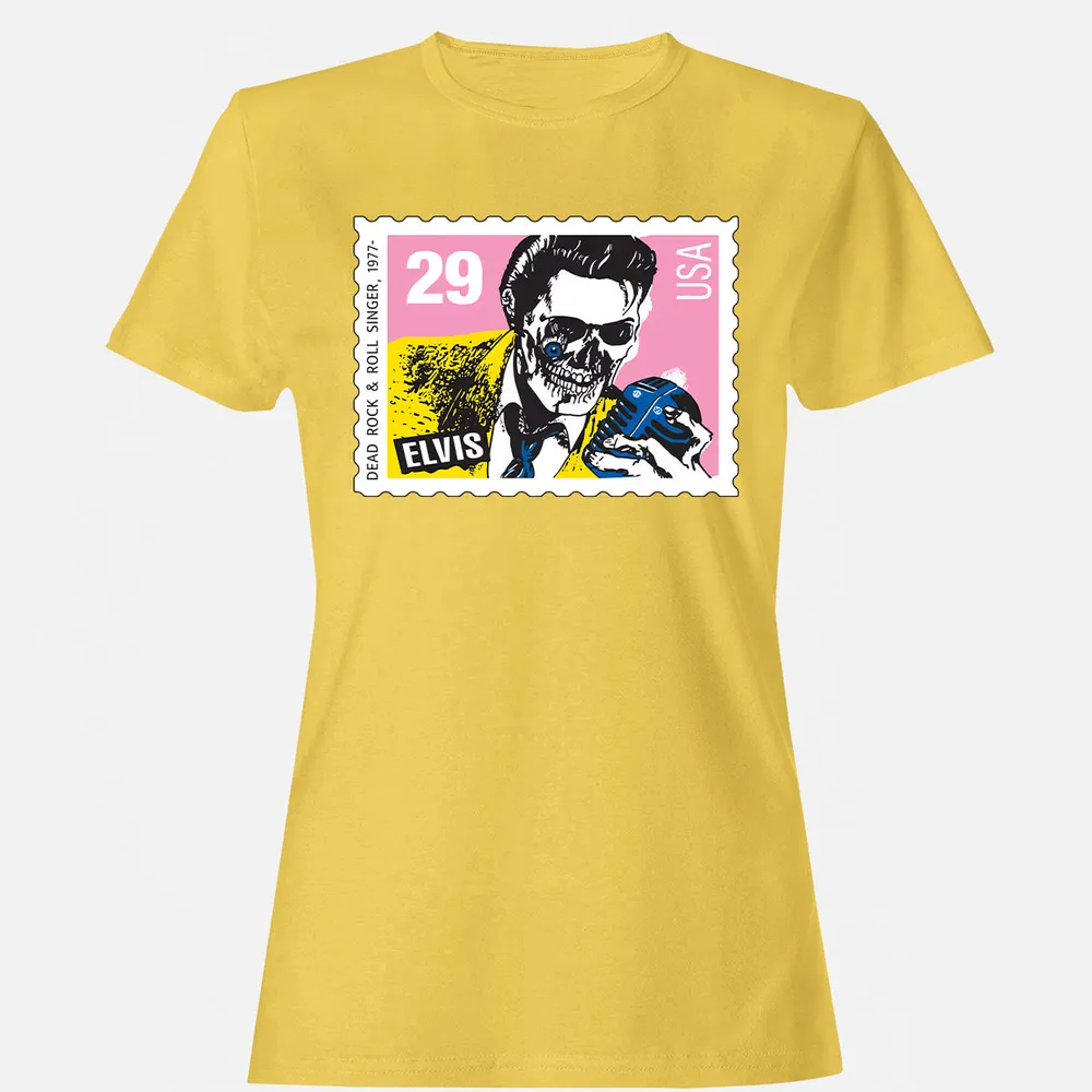Horror Elvis Presley stamp Women's T-Shirt - 12