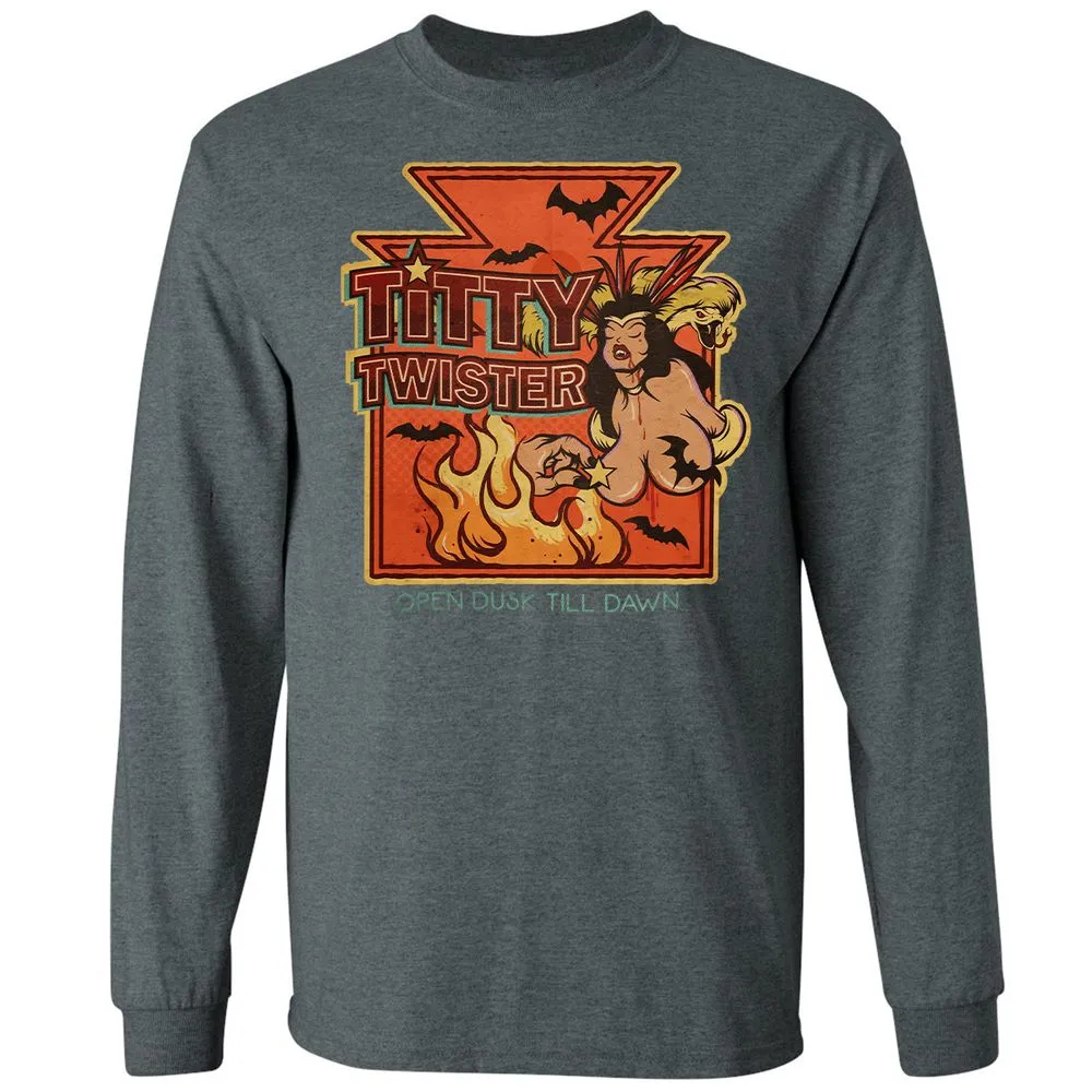 Long Sleeve T-Shirt - 712DV3RG - Dark Heather - 15