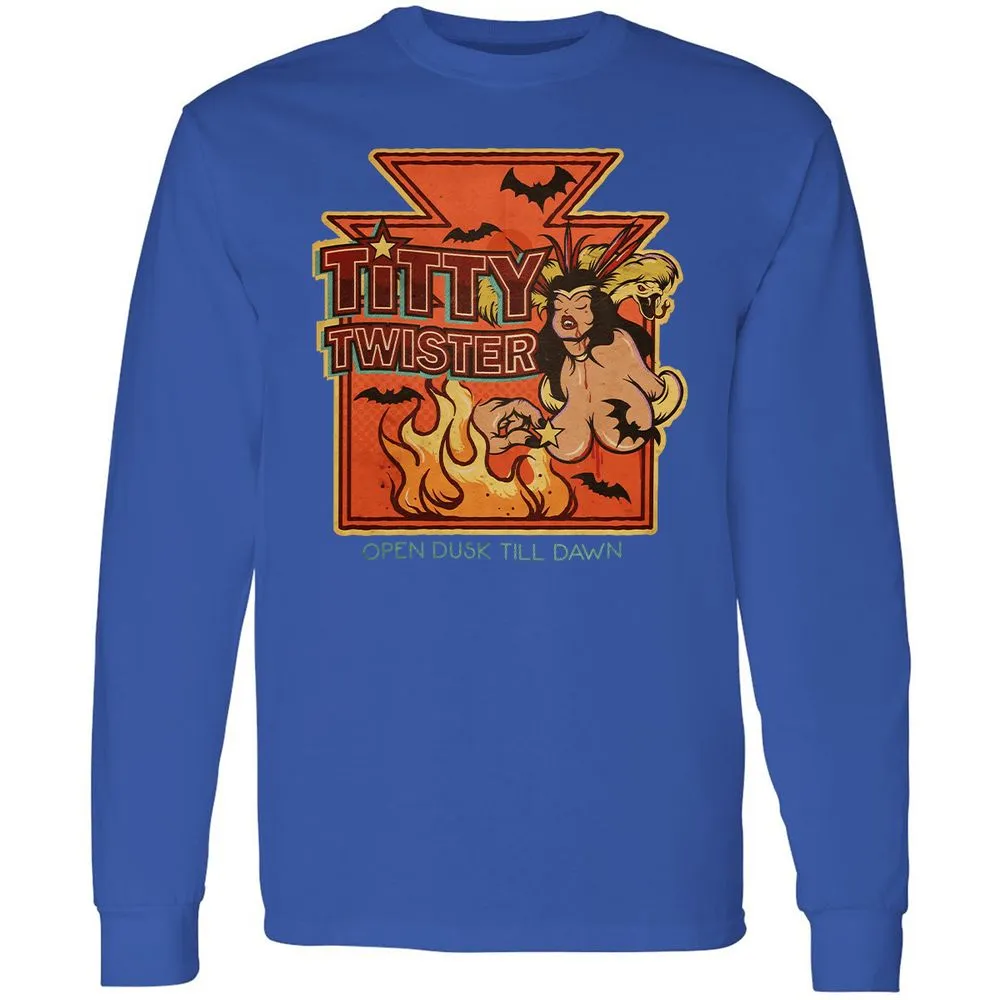 Long Sleeve T-Shirt - 712DV3RG - Royal - 8