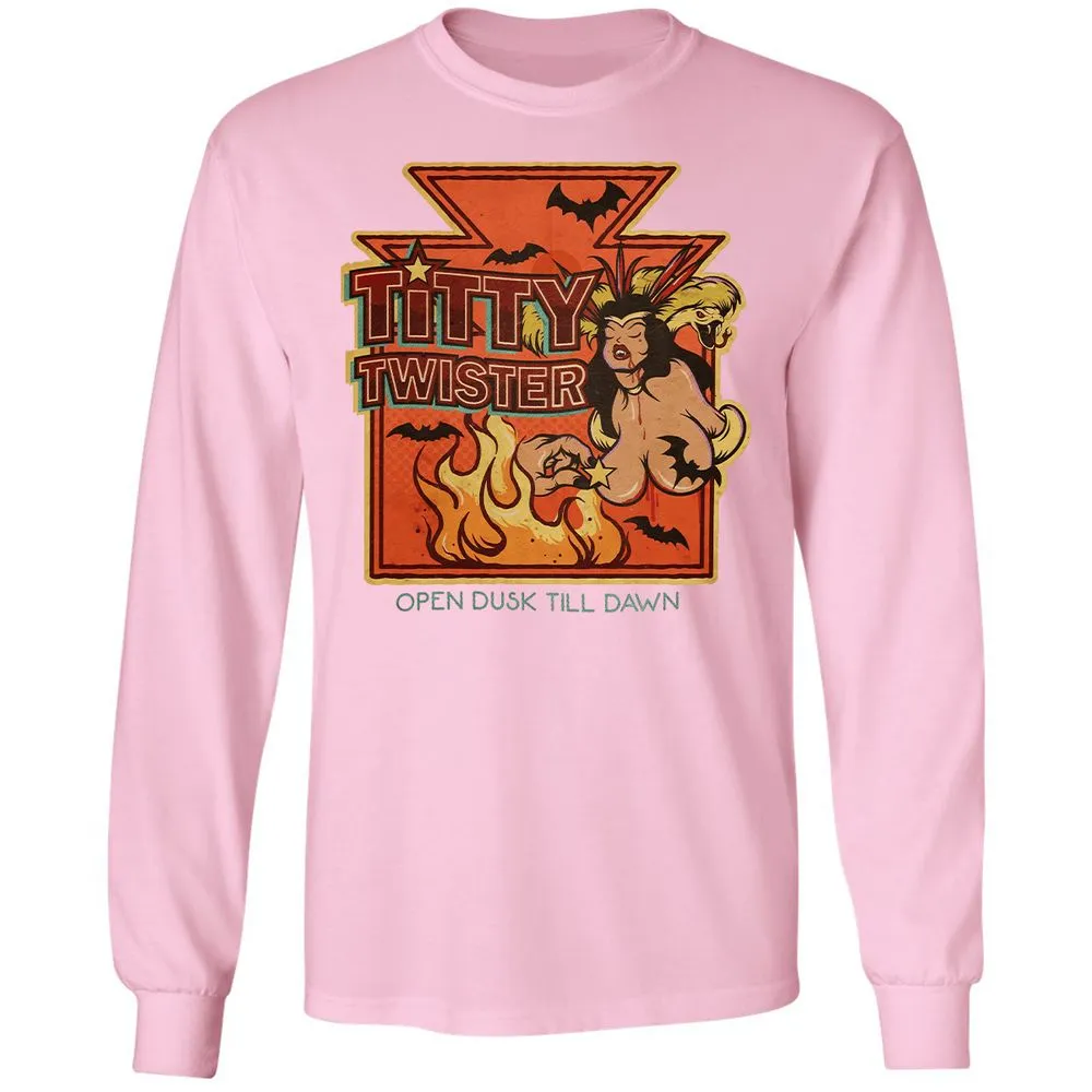 Long Sleeve T-Shirt - 712DV3RG - Light Pink - 3
