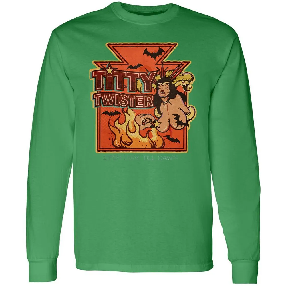 Long Sleeve T-Shirt - 712DV3RG - Irish Green - 10