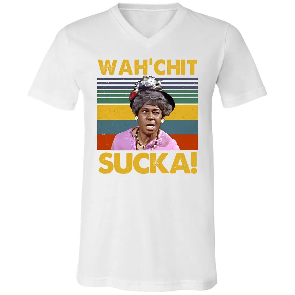 Unisex V-Neck T-Shirt - 9HGT5MXC - White - 5