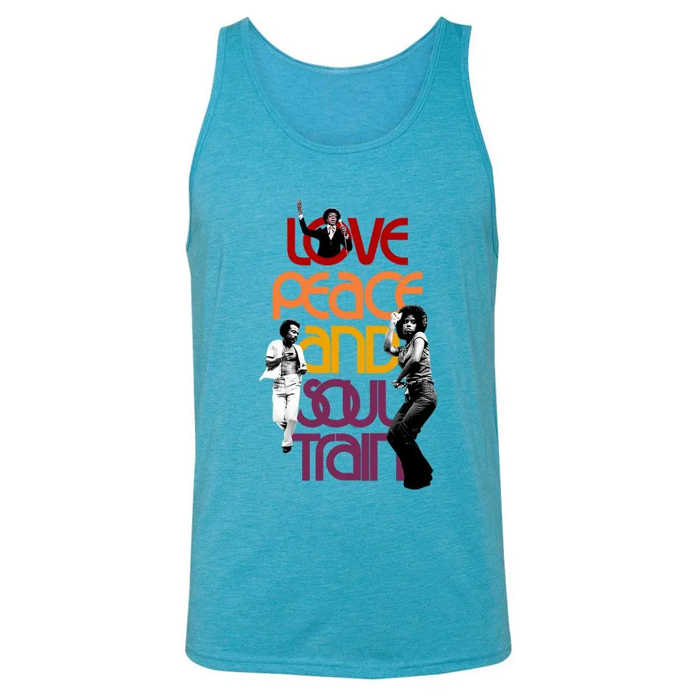 Unisex Jersey Tank - LGNULZAV - Aqua Triblend - 3