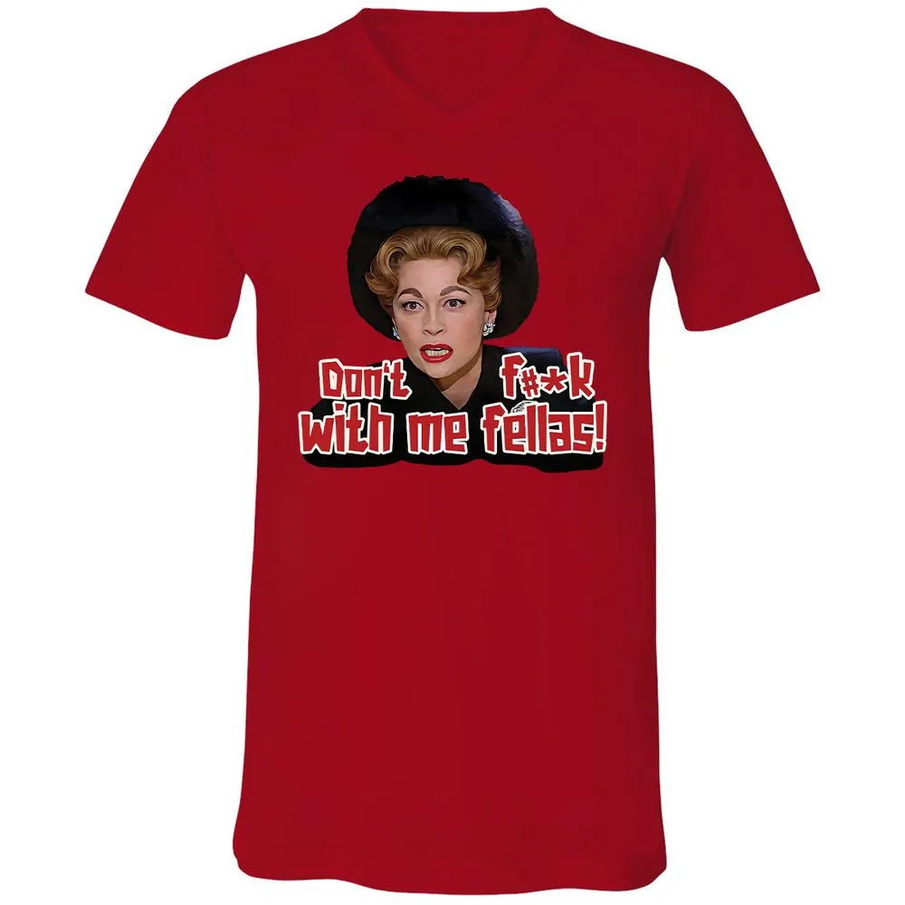 Unisex V-Neck T-Shirt - LSMPKTT8 - Red - 3