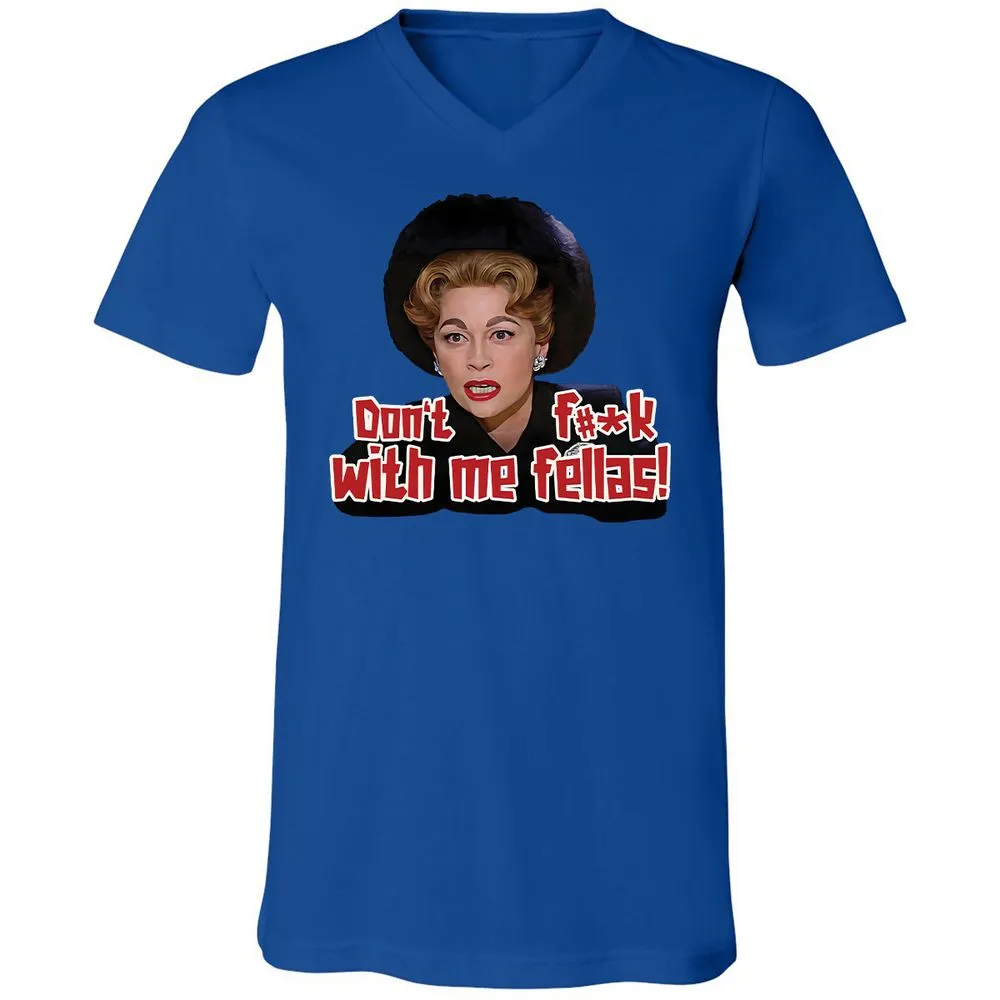Unisex V-Neck T-Shirt - LSMPKTT8 - True Royal - 4