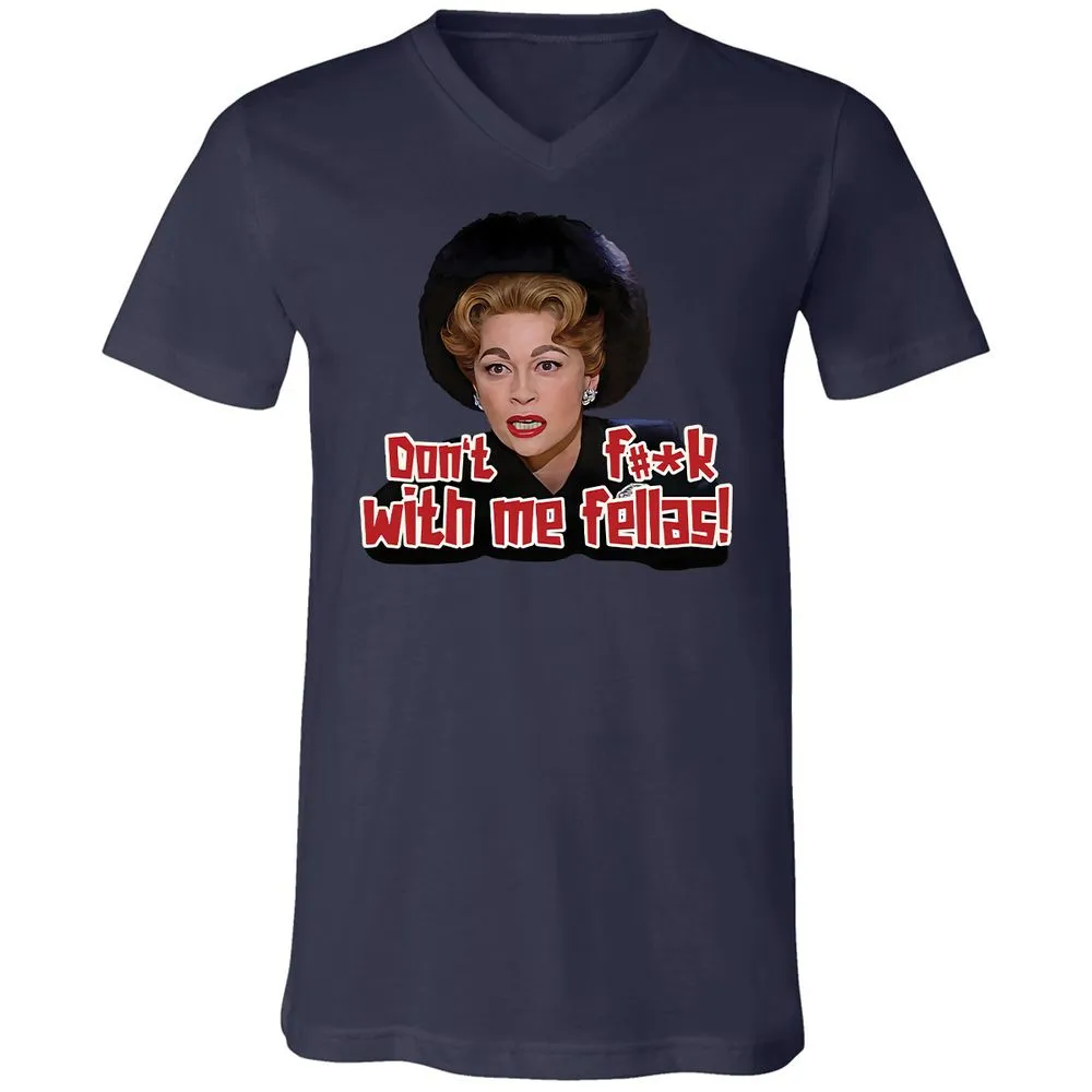 Unisex V-Neck T-Shirt - LSMPKTT8 - Navy - 9