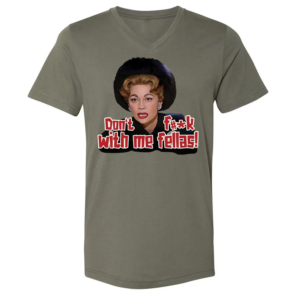 Unisex V-Neck T-Shirt - LSMPKTT8 - Military Green - 10