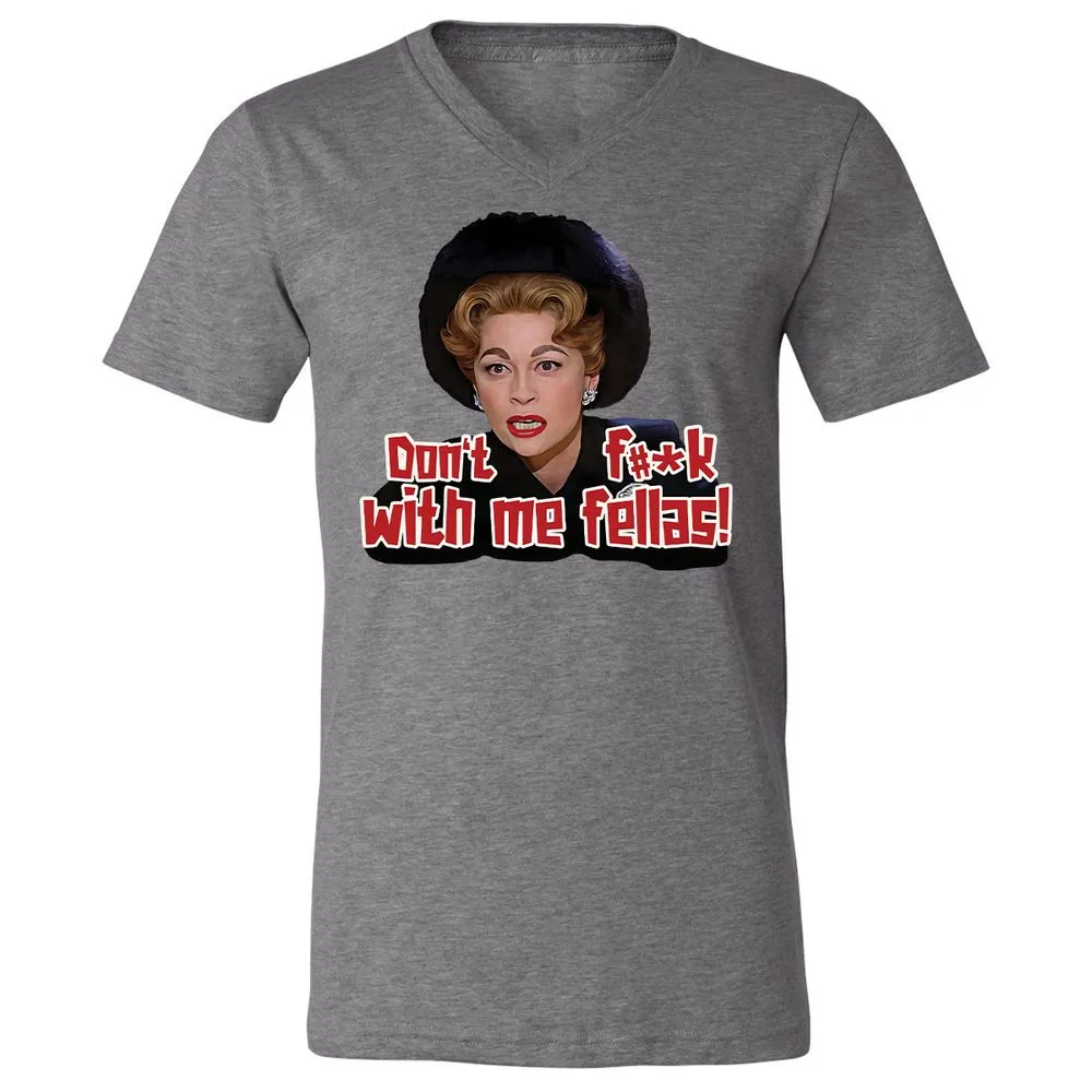 Unisex V-Neck T-Shirt - LSMPKTT8 - Deep Heather - 13