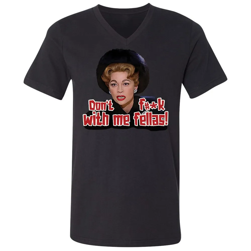 Unisex V-Neck T-Shirt - LSMPKTT8 - Black - 16