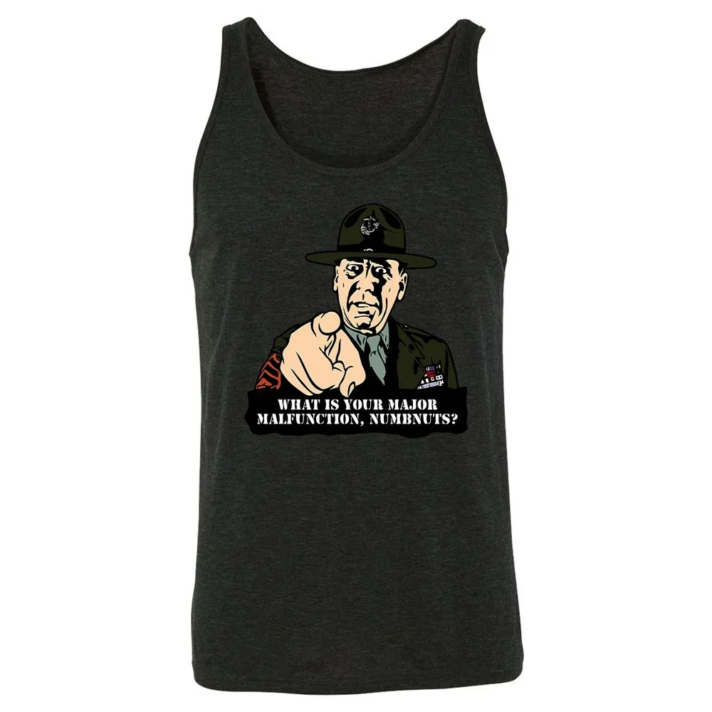Unisex Jersey Tank - 3M1RJ74V - Charcoal Black Triblend - 5