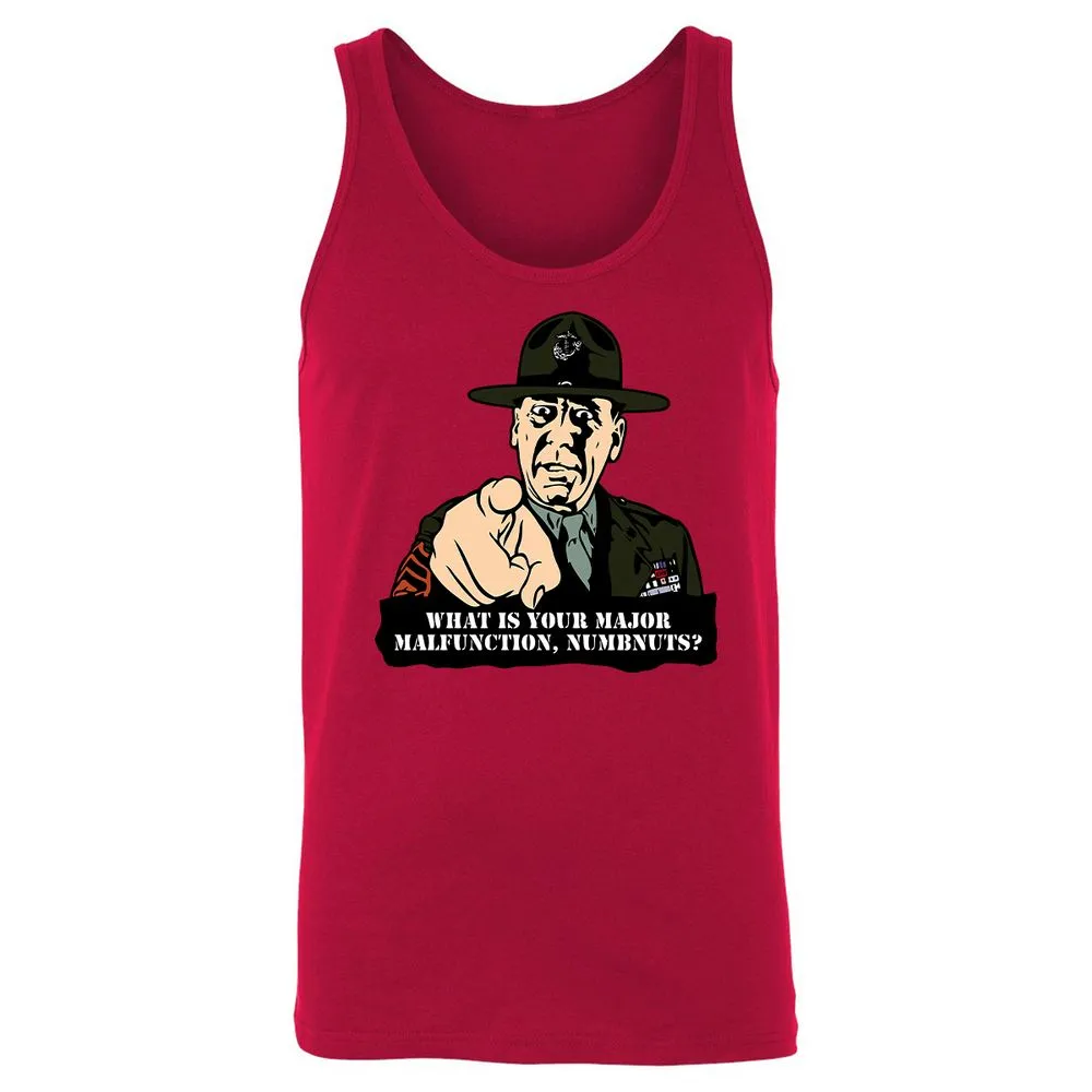 Unisex Jersey Tank - 3M1RJ74V - Red - 11