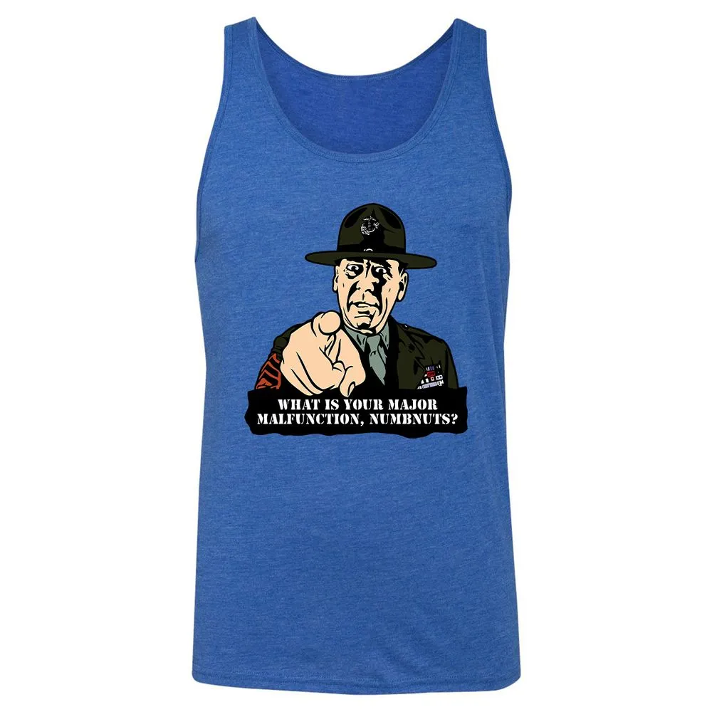 Unisex Jersey Tank - 3M1RJ74V - True Royal Triblend - 12