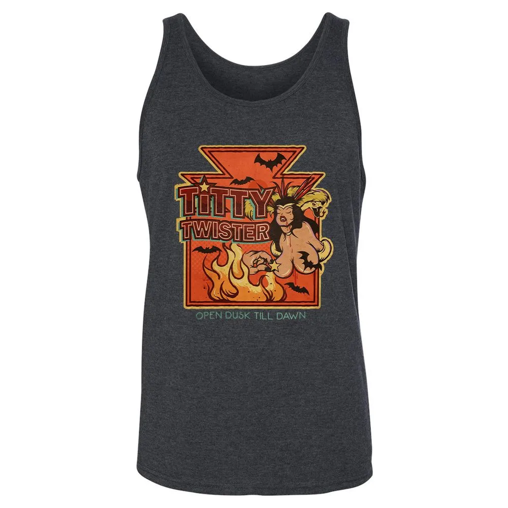 Unisex Jersey Tank - 11ESDJ2C - Dark Grey Heather - 6