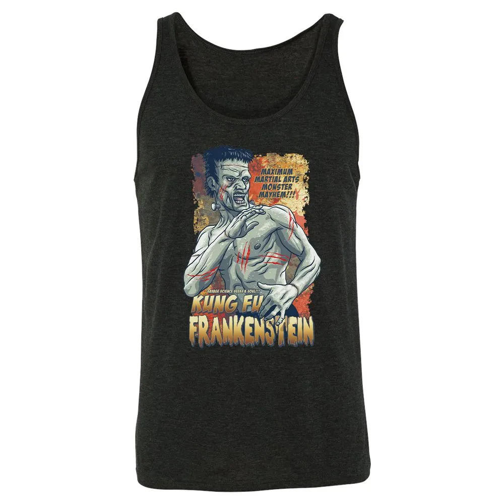 Unisex Jersey Tank - 9FFB2922 - Charcoal Black Triblend - 5